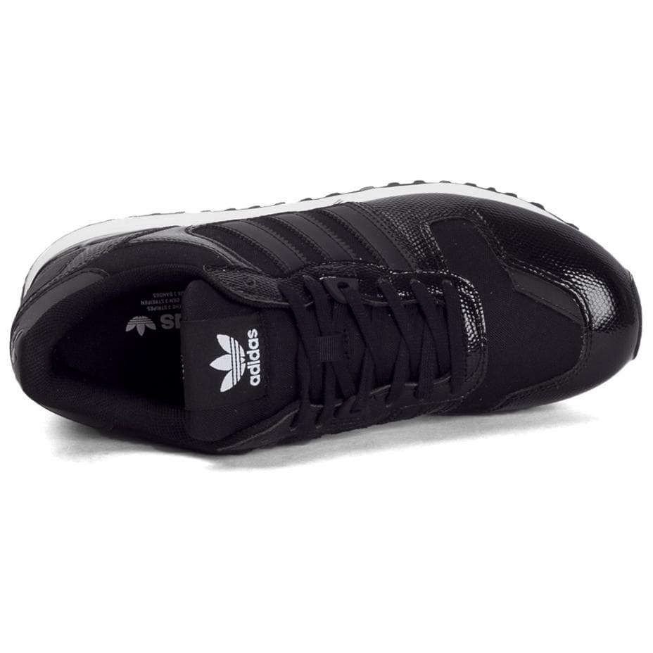 Кроссовки Adidas Originals ZX 700 Противоскользящая Устойчивая к истиранию Низкий Топ Повседневная Обувь Женская Черная - изображение 4