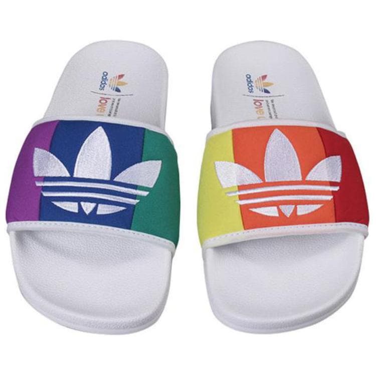 Сандалии adidas Adilette Pride Slide - изображение 3