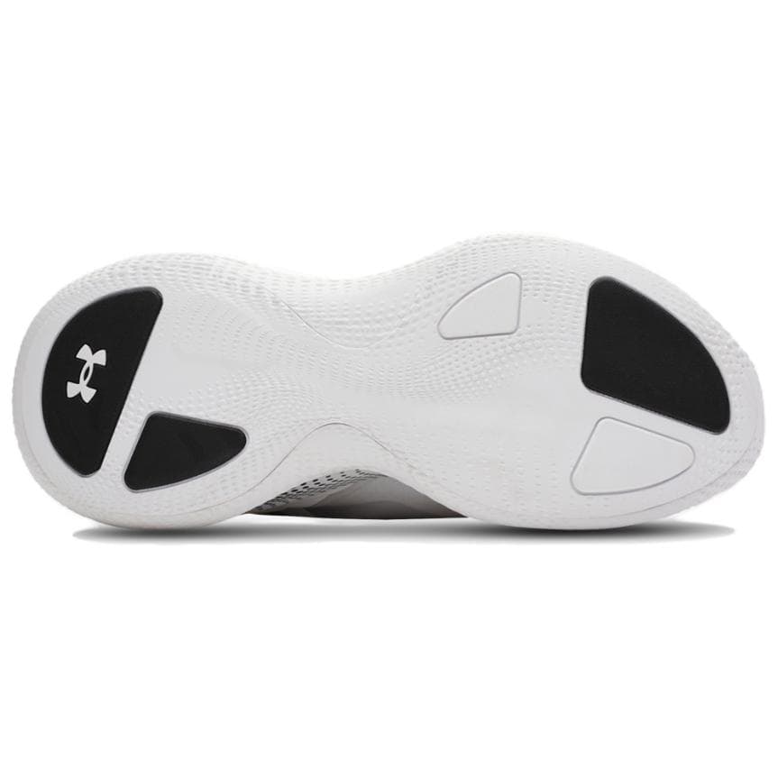 Кроссовки Under Armour Echo Low Повседневная обувь унисекс Белый Черный Серый - изображение 5