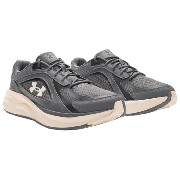 Кроссовки Under Armour Дышащий Low Топ Повседневная обувь Унисекс Серый цвет замковой скалы - изображение 3