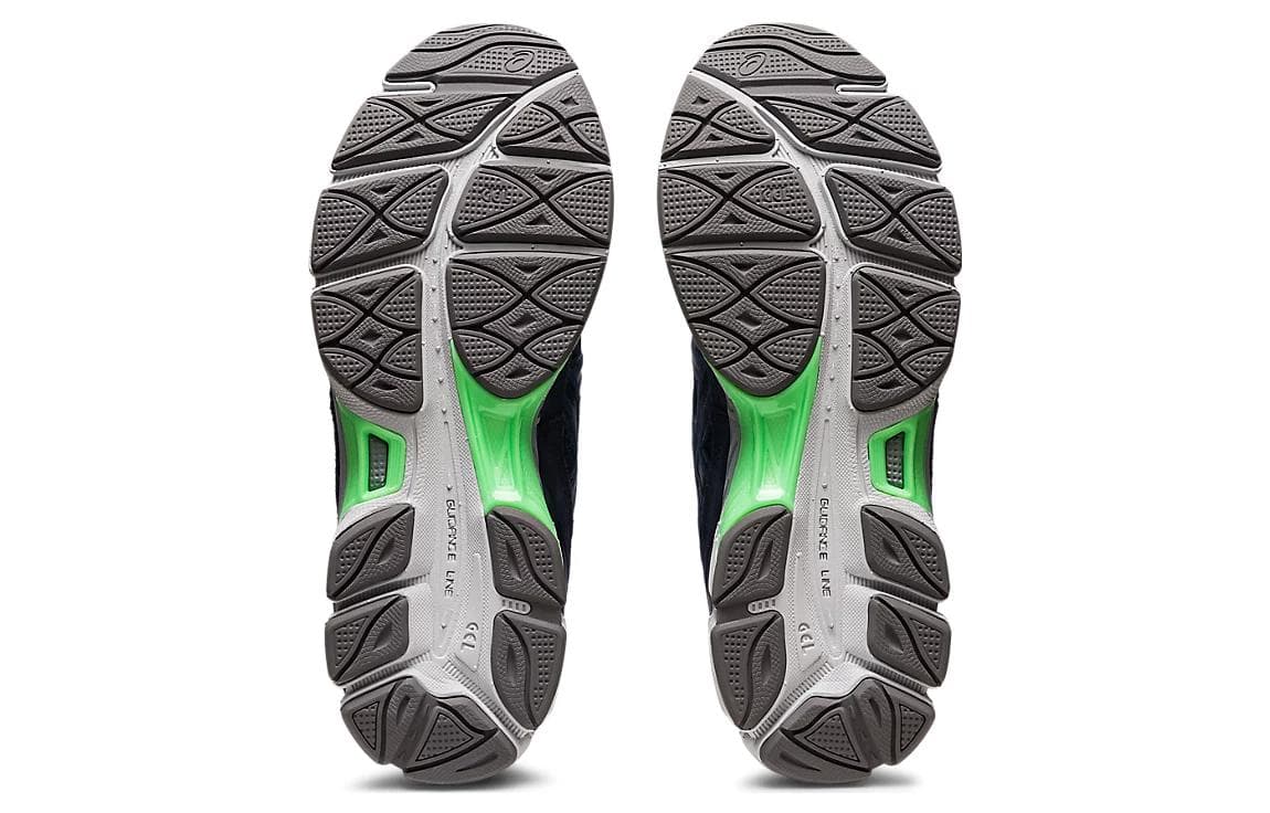 Кроссовки Asics Gel NYC Сетчатая ткань кожа искусственная замша амортизация низкий топ повседневная обувь мужской морской синий - изображение 7