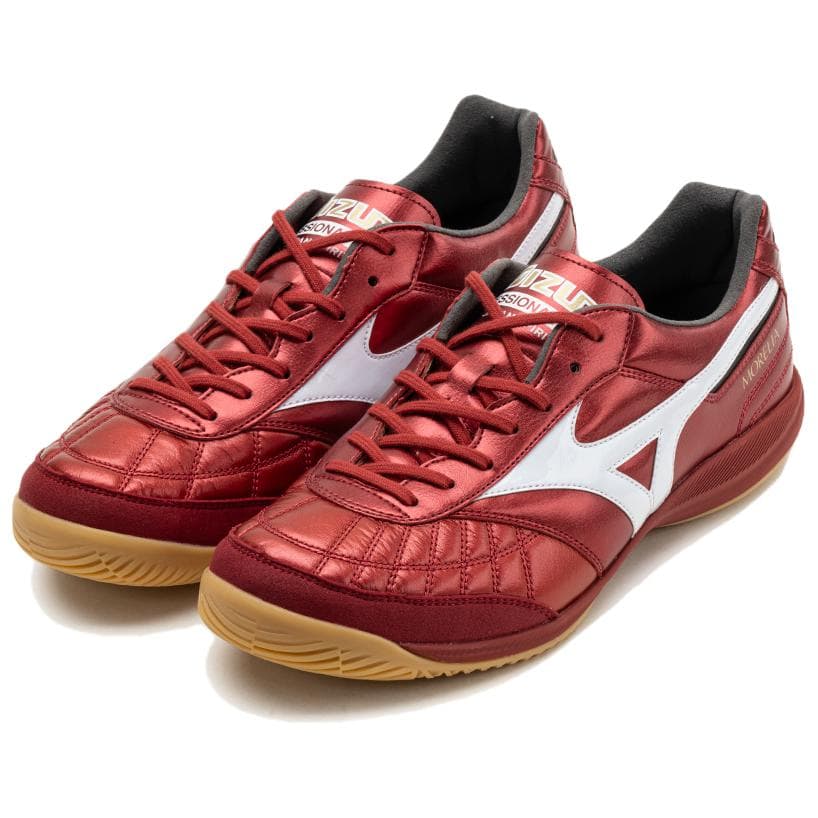 Кроссовки для футбола Mizuno MORELIA SALA Футбольные бутсы Мужские Красные - изображение 2