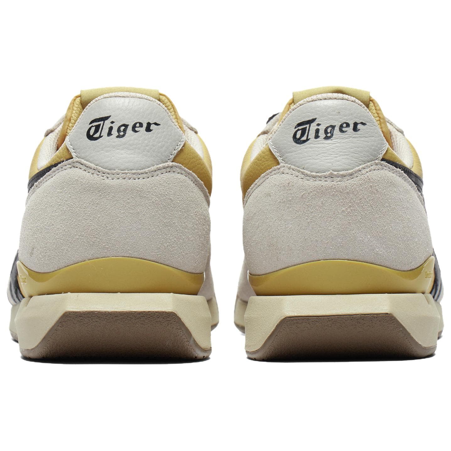 Кроссовки Onitsuka Tiger Ultimate 81 Устойчивая к истиранию Низкая Повседневная Обувь Унисекс Желтая - изображение 4