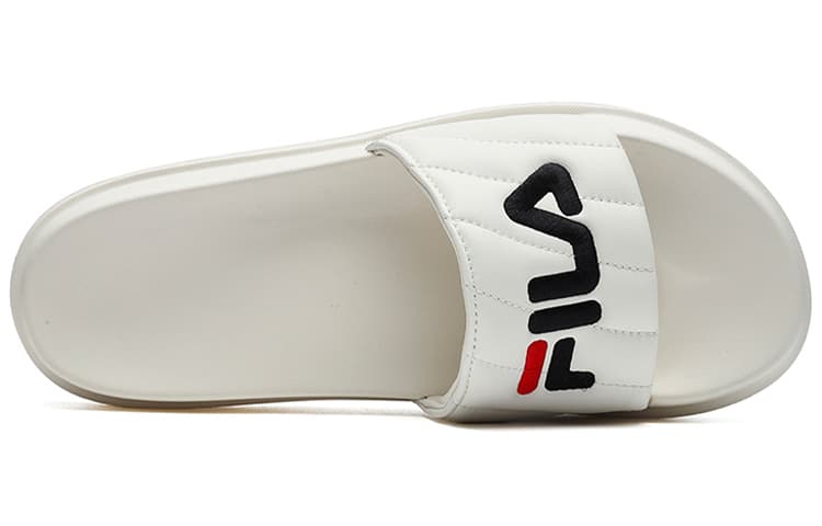 Сандалии FILA Drifter Synthetic Leather Slide White - изображение 3