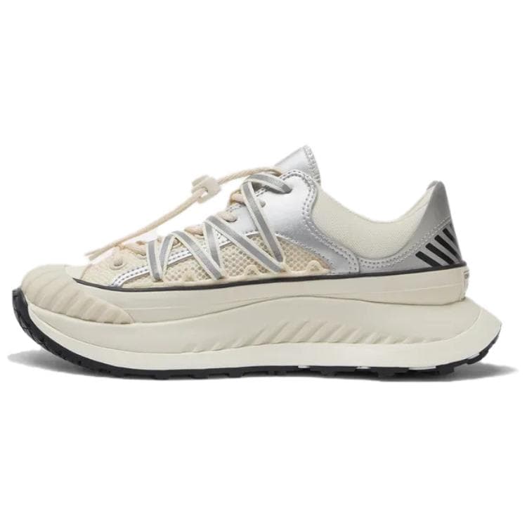 Кроссовки Converse Run Star Legacy CX Искусственная кожа+текстиль Модные и удобные Лоу-топы Повседневная обувь Унисекс Черный & Белый - изображение 1