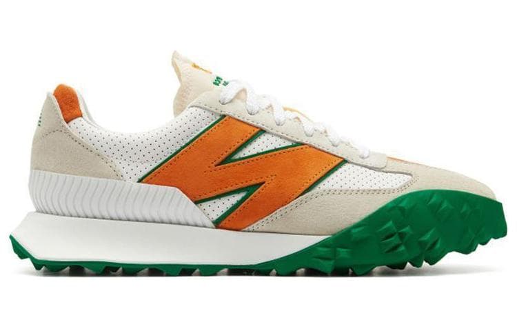 Кроссовки CASABLANCA x New Balance XC-72 White Green Orange - изображение 2