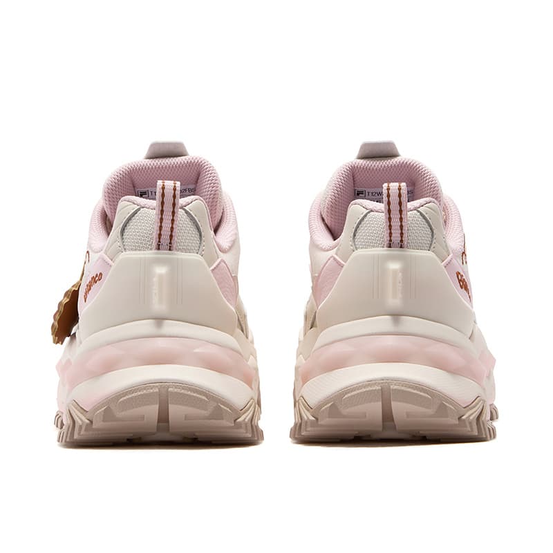 Кроссовки FILA FUSION BIANCO DX Бьянко Обувь Повседневная Женская Кремовый Порошок - изображение 7