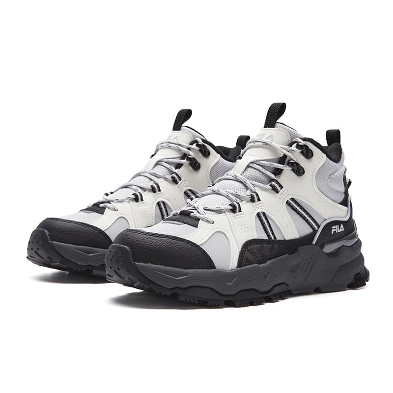 Кроссовки FILA TREK 1S MID WE С флисовой подкладкой Светлячок Обувь Мода Термическая Увеличение Высоты Повседневная Обувь Женская - изображение 3