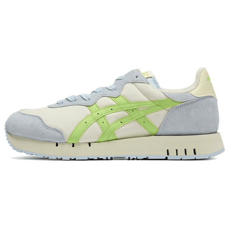 Кроссовки Onitsuka Tiger X Caliber противоскользящая устойчивая к истиранию низкий верх повседневная обувь унисекс бежевый синий - изображение 1