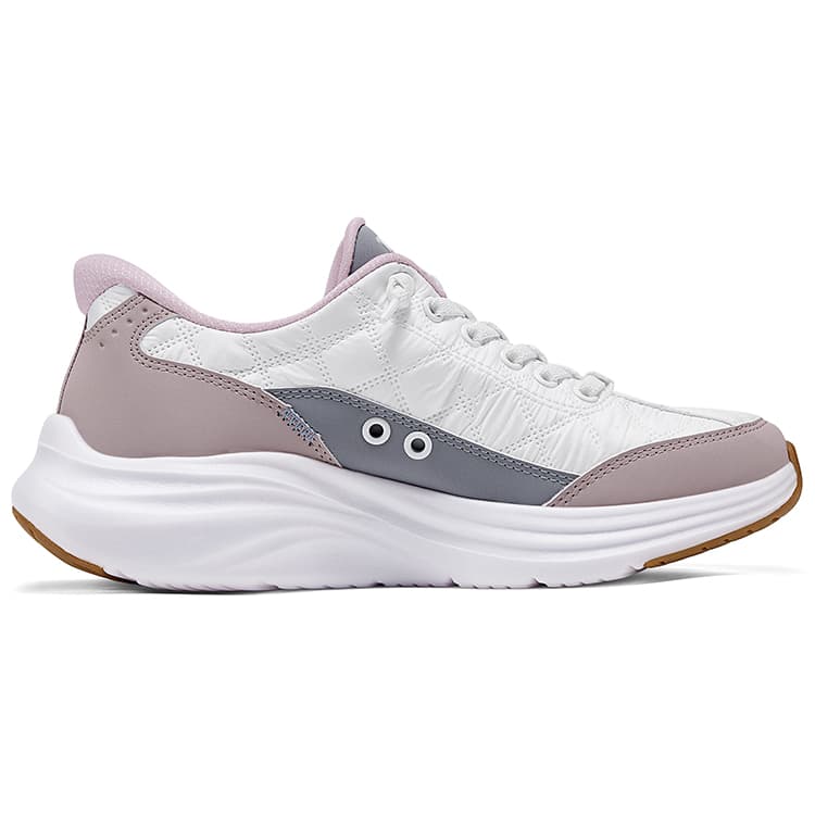 Кроссовки Skechers Классический Cloud Touch Обувь Low Топ Повседневная обувь Women's White Серый - изображение 2
