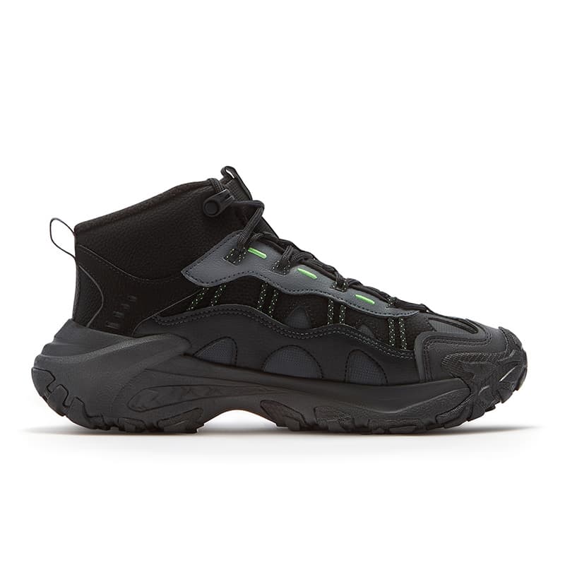 Кроссовки FILA FUSION EXOCET II Mountains Shoe 2 Синтетическая кожа MID Повседневная обувь Женская Теневой черный серый - изображение 2