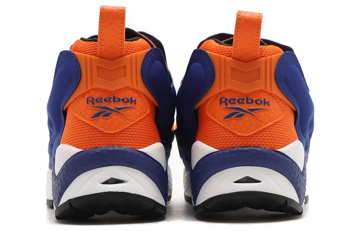 Кроссовки REEBOK Instapump Fury Smash Оранжевая ткань Удобная Устойчивая к истиранию Низкий верх Повседневная обувь Унисекс - изображение 5