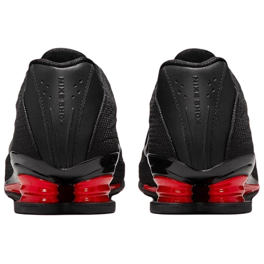 Кроссовки Nike SHOX Z Ткань Дышащий Low Топ Повседневная обувь Женские Черно-красный - изображение 3