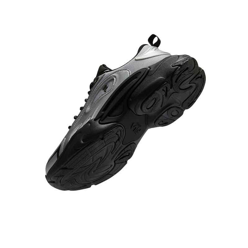 Кроссовки FILA FUSION FORCE Gravity Shoes Low Топ Повседневная обувь Женские Серебристый Серый Черный - изображение 5