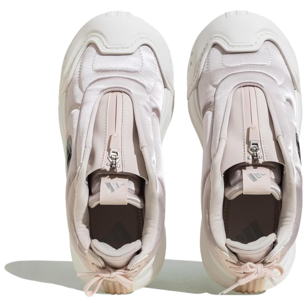 Кроссовки Adidas Противоскользящие Низкие Повседневные Кроссовки Женские Светло-Розовые - изображение 4