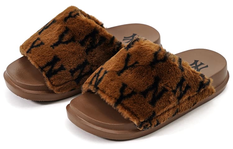 Сандалии MLB Chunky Mound Fur Monogram - изображение 3