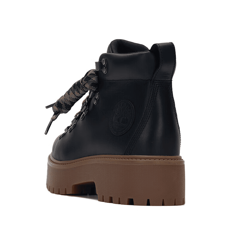 Ботинки TIMBERLAND Средней длины Армейские ботинки Женские Черный - изображение 3