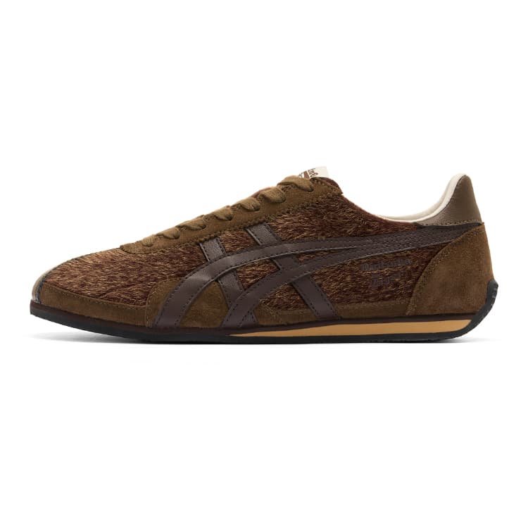 Кроссовки Onitsuka Tiger Runspark Классический Винтаж Низкий Топ Повседневная Обувь Унисекс Коричневый - изображение 1