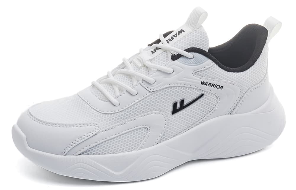 Кроссовки WARRIOR Low Топ Повседневная обувь Унисекс Белый черный - изображение 2
