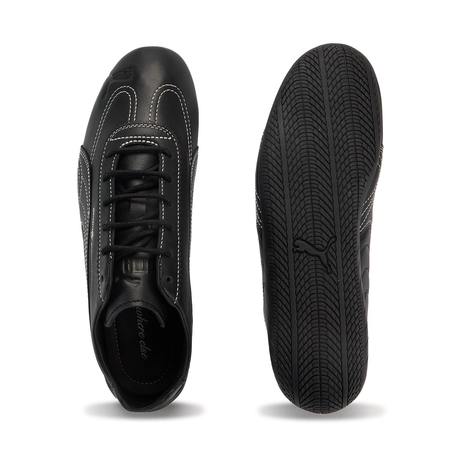 Кроссовки Noafterno X PUMA Speedcat Устойчивая к истиранию Низкая Повседневная Обувь Унисекс Черная - изображение 5