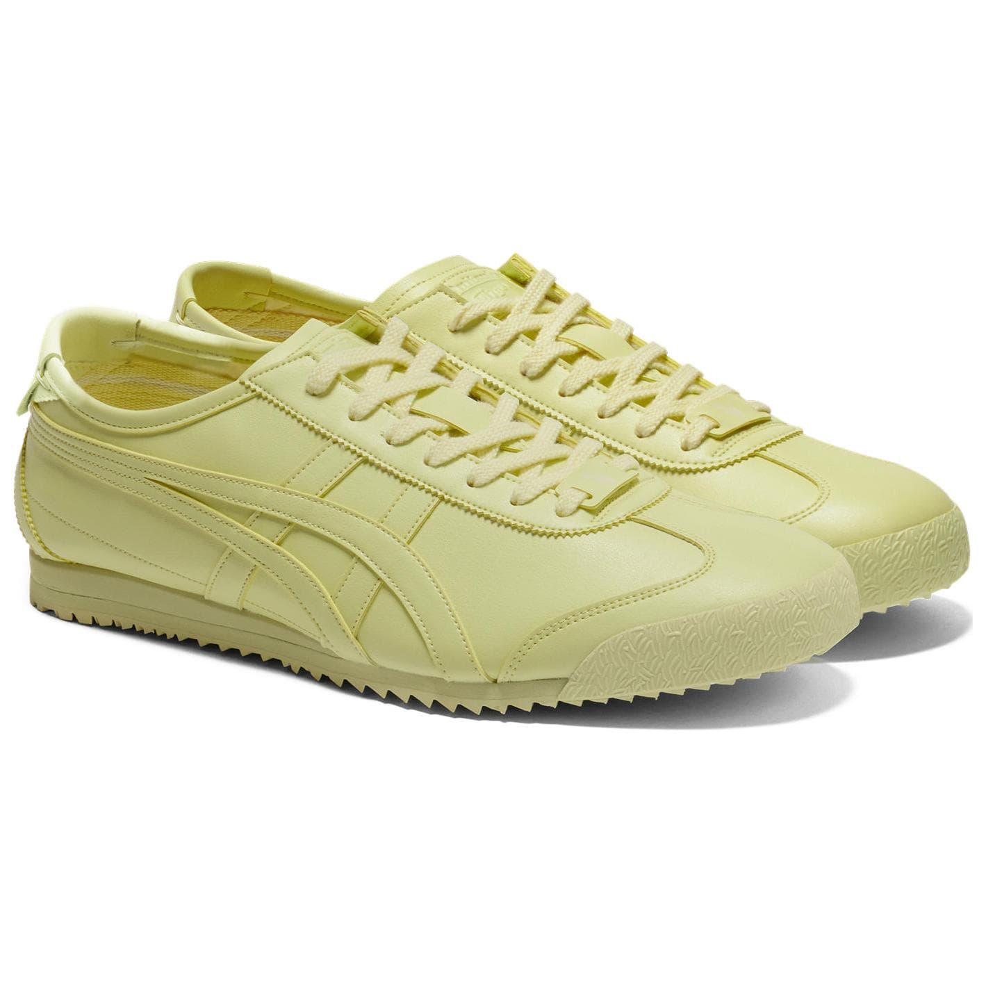Кроссовки Onitsuka Tiger MEXICO 66 Противоскользящая Устойчивая к истиранию Низкий Топ Повседневная Обувь Унисекс Желтая - изображение 3