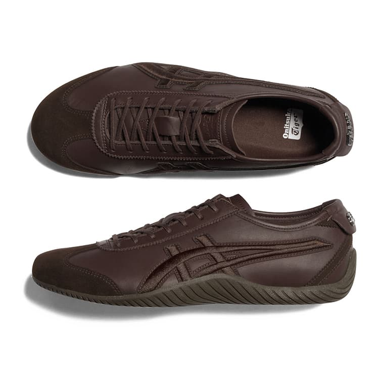 Кроссовки Onitsuka Tiger MEXICO 66 DRIVING Повседневная обувь Унисекс Коричневый - изображение 4