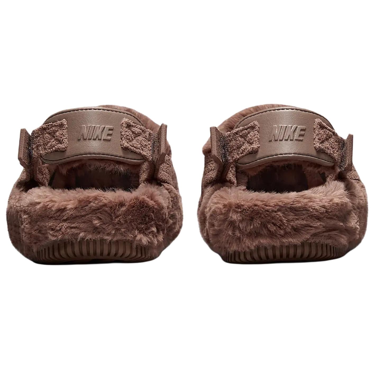 Кроссовки Nike Calm Mule SE противоскользящая устойчивая к истиранию низкий верх повседневная обувь женская коричневый - изображение 4