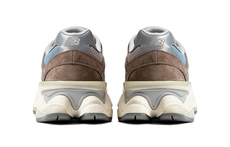 Кроссовки New Balance 9060 Brown Blue - изображение 4