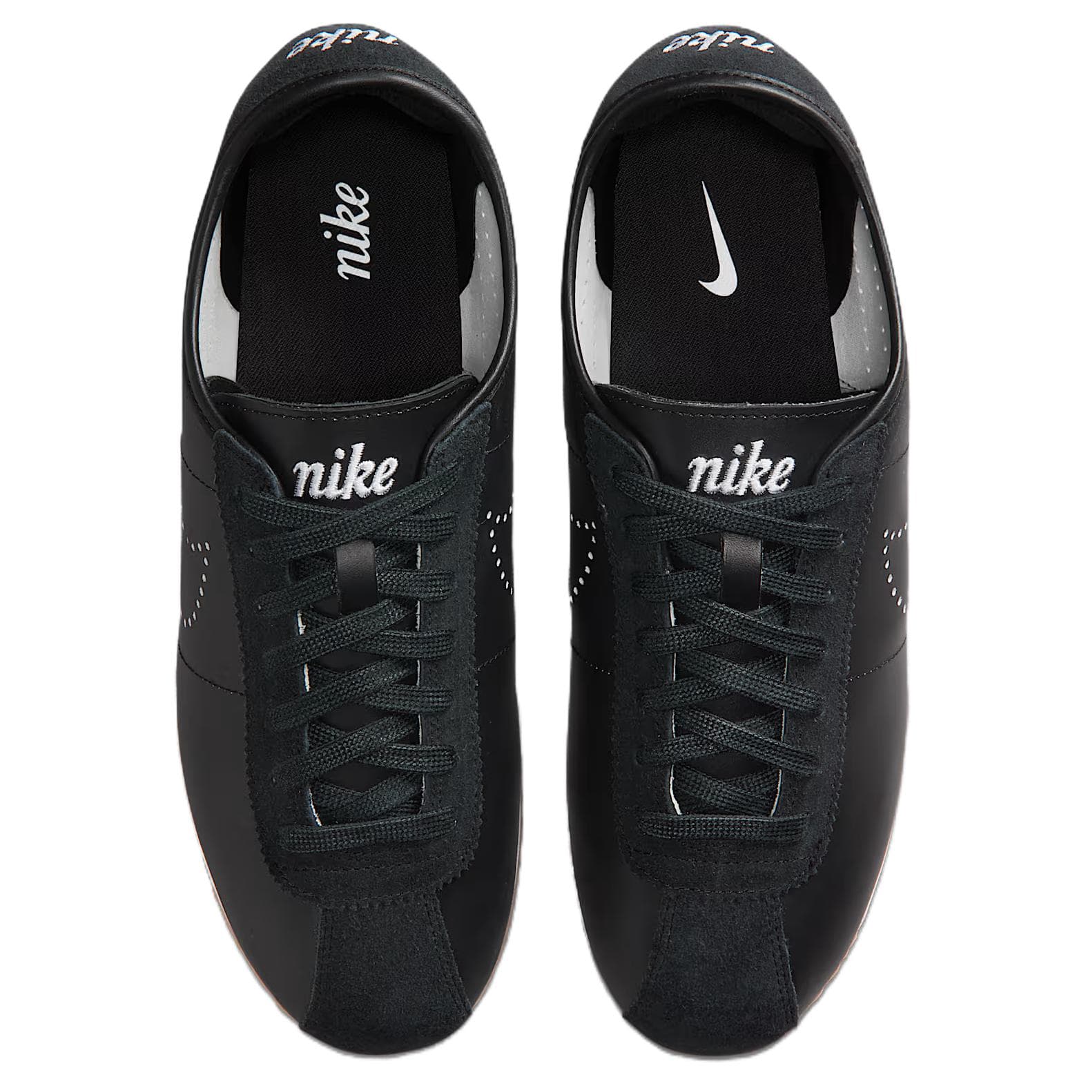 Кроссовки Nike Cortez Повседневная обувь Женская Черная - изображение 4