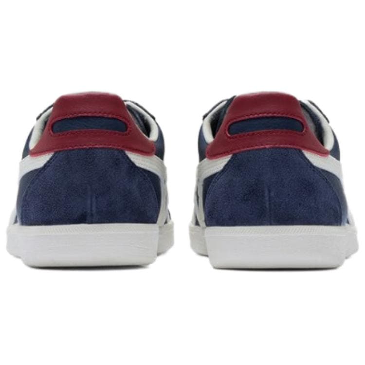 Кроссовки Onitsuka Tiger Tokuten Спилок коровья кожа устойчивая к истиранию низкий верх повседневная обувь унисекс синий - изображение 4