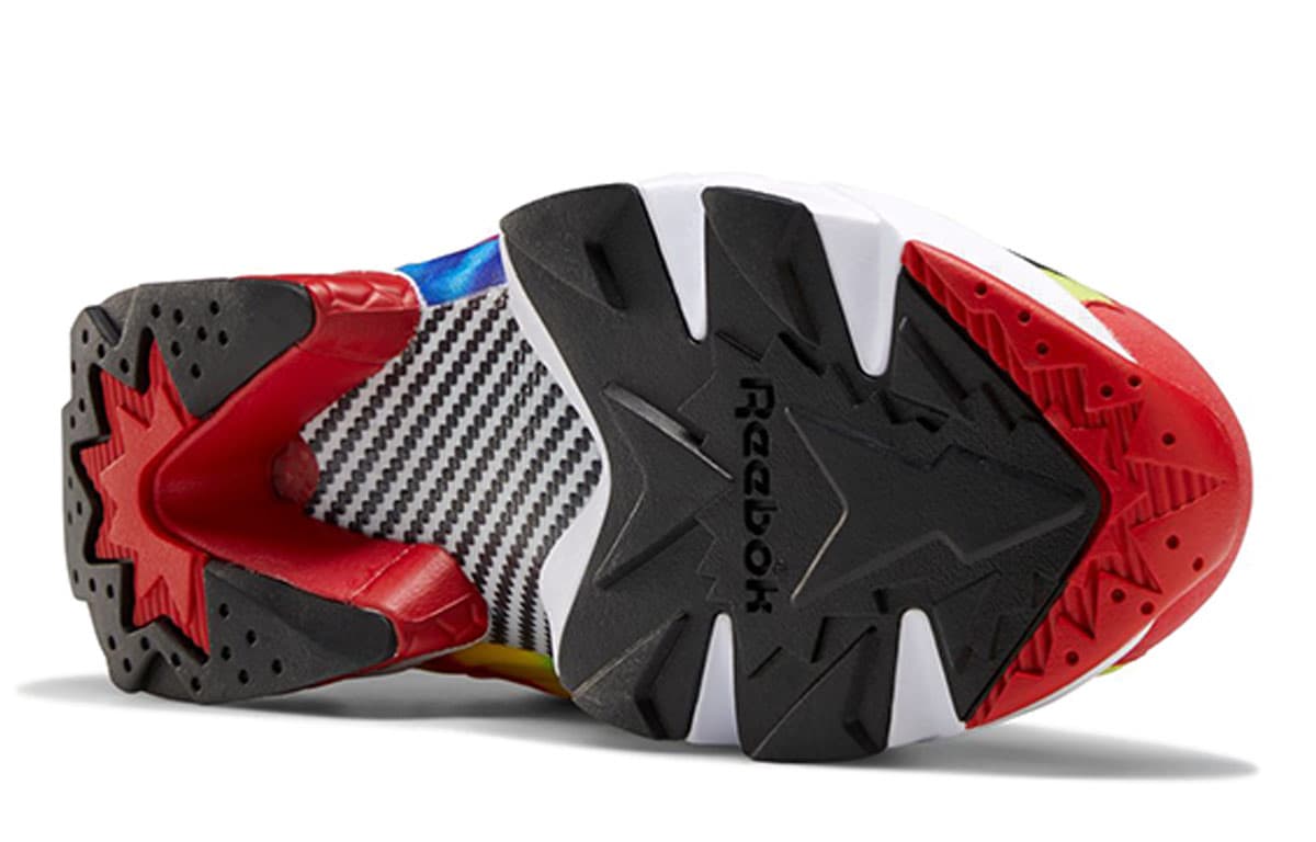Кроссовки Xlarge x Reebok Instapump Fury OG Rainbow - изображение 6