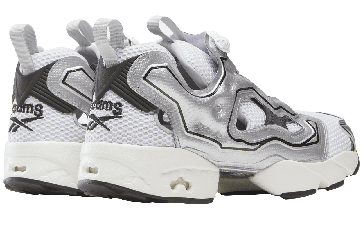 Кроссовки REEBOK x Beams Низкий Топ Повседневная Обувь Унисекс Серебряный - изображение 3