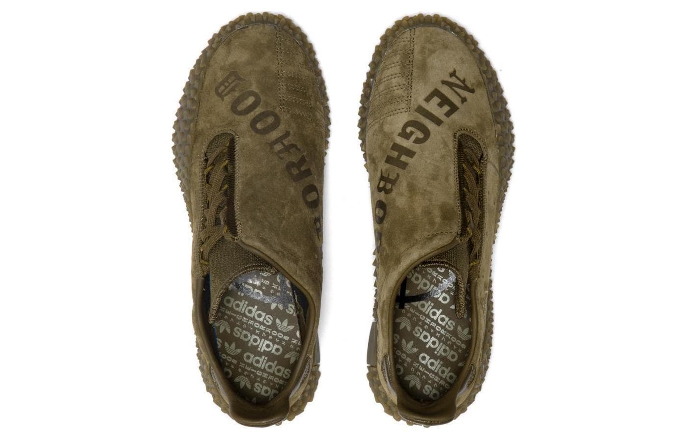 Кроссовки NEIGHBORHOOD x adidas originals Kamanda Olive - изображение 3