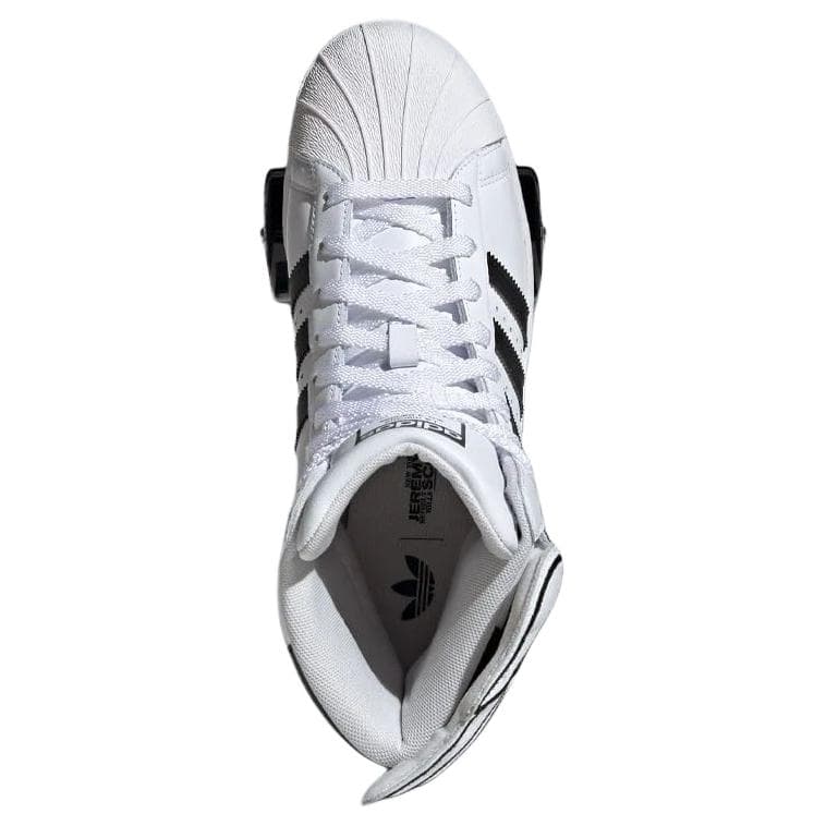 Кроссовки Jeremy Scott X adidas originals Superstar 82 High Топ Повседневная обувь Унисекс Белый - изображение 3