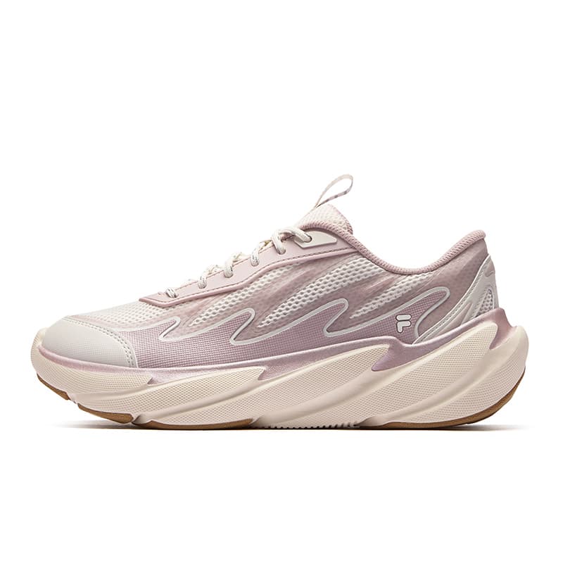 Кроссовки FILA FUSION Stormy Обувь Ткань Низкий Верх Повседневная Обувь Женская Розовое Золото Красное - изображение 1