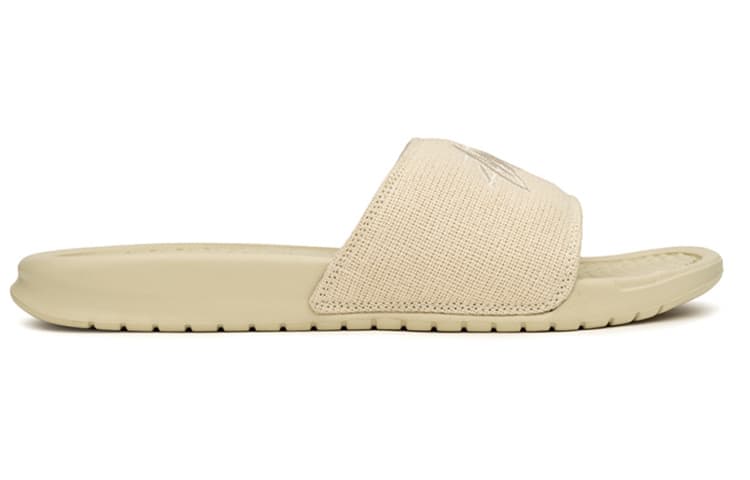 Сандалии Stussy x Nike Benassi Slides Light Yellow - изображение 2