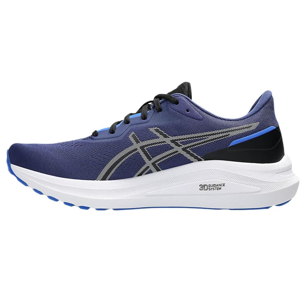 Кроссовки Asics GT 1000 13 Удобная Износостойкая Низкий Верх Повседневная Обувь Мужская Синяя Белая - изображение 2