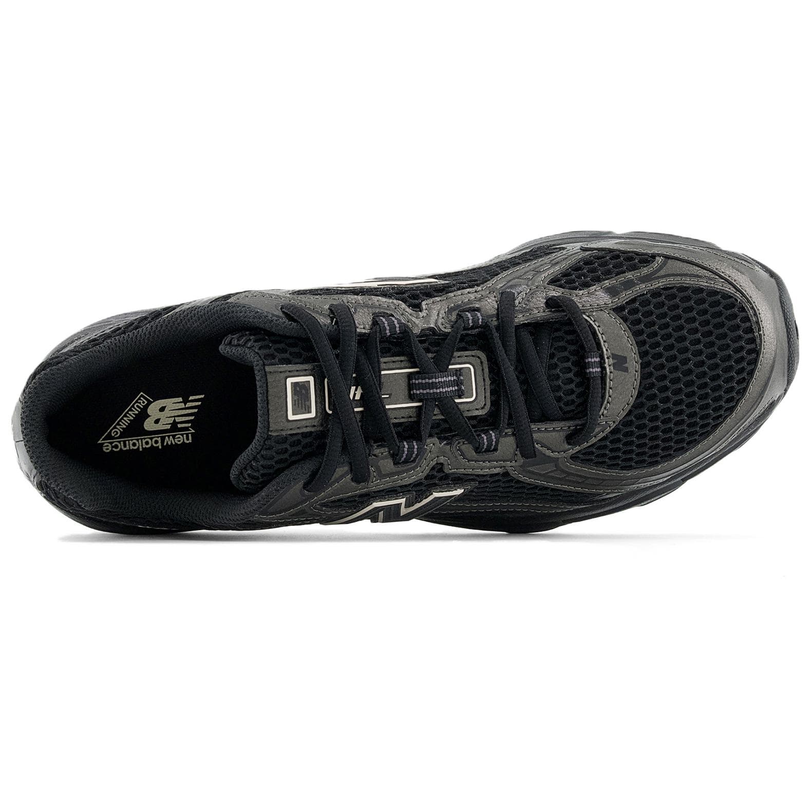 Кроссовки New Balance NB 740 Износостойкий Дышащий Увеличивающий Высоту Низкий Верх Повседневная Обувь Унисекс Черный - изображение 3