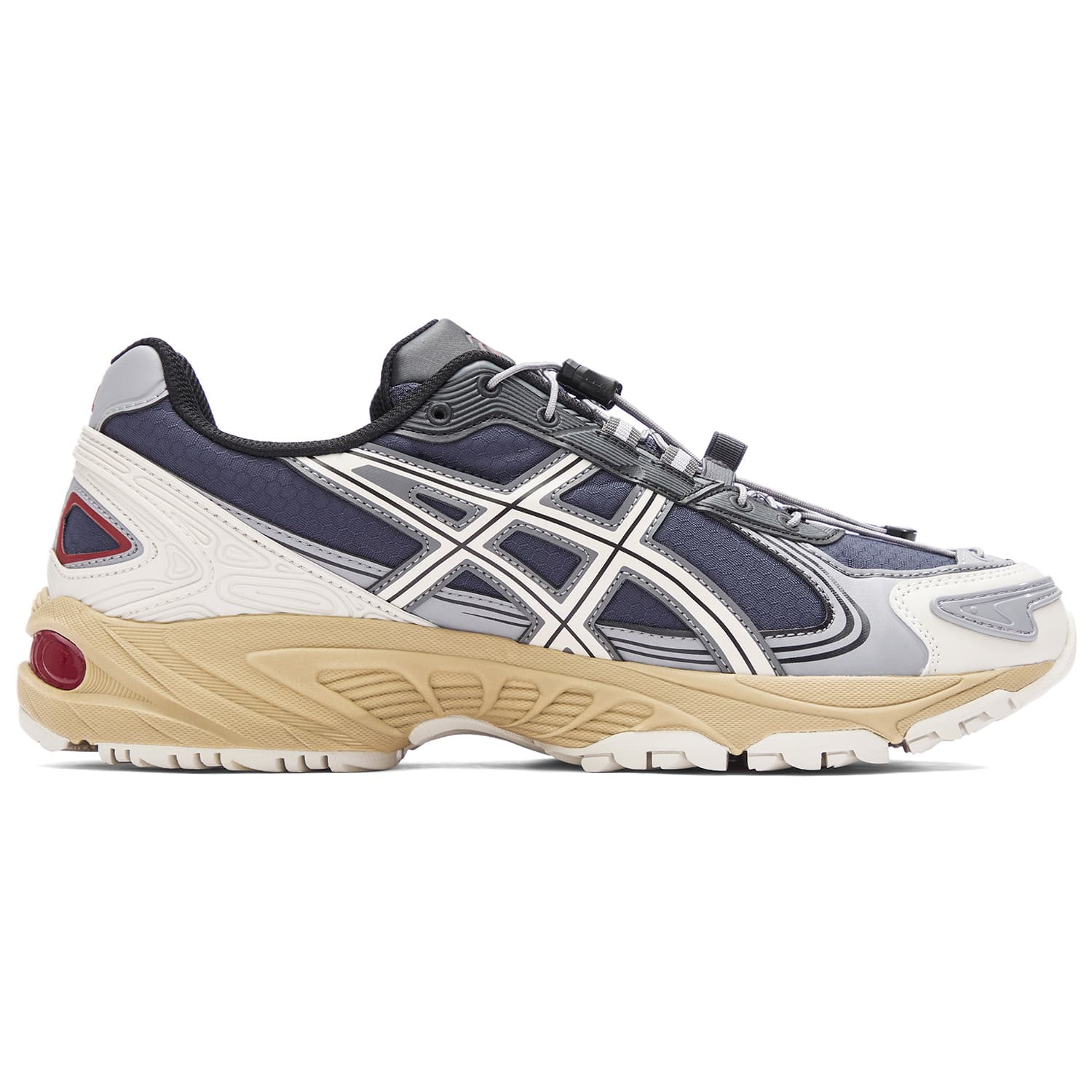 Кроссовки ASICS Гель Kahana TR V4 Дышащий Устойчивый к истиранию Низкий Верх Повседневная Обувь Унисекс Серый - изображение 2