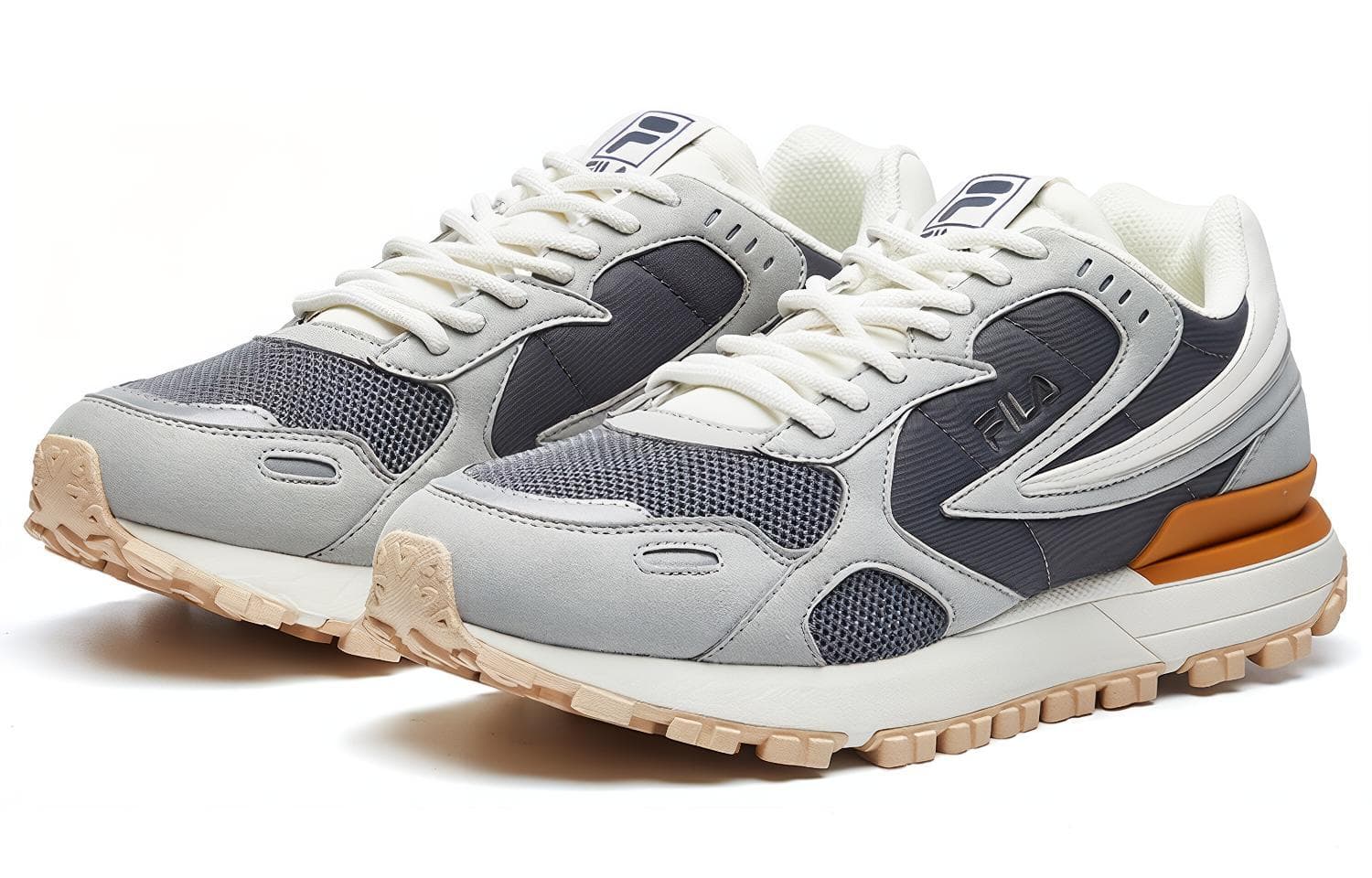 Кроссовки FILA Low Top Casual Sneakers Gray Brown - изображение 3
