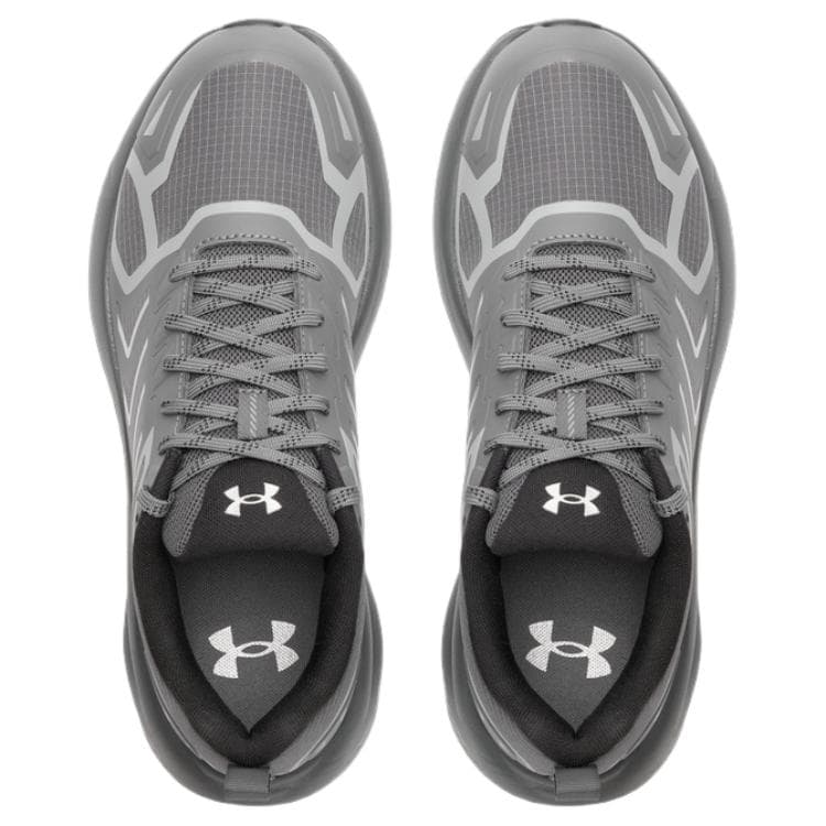 Кроссовки Under Armour Низкий Топ Повседневная Обувь Унисекс Серый - изображение 3
