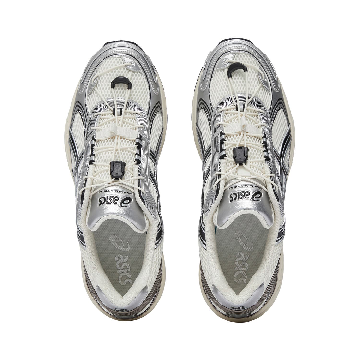 Кроссовки Asics Gel Kahana TR V4 Low Top Повседневная обувь Унисекс Серебряный Коричневый - изображение 4