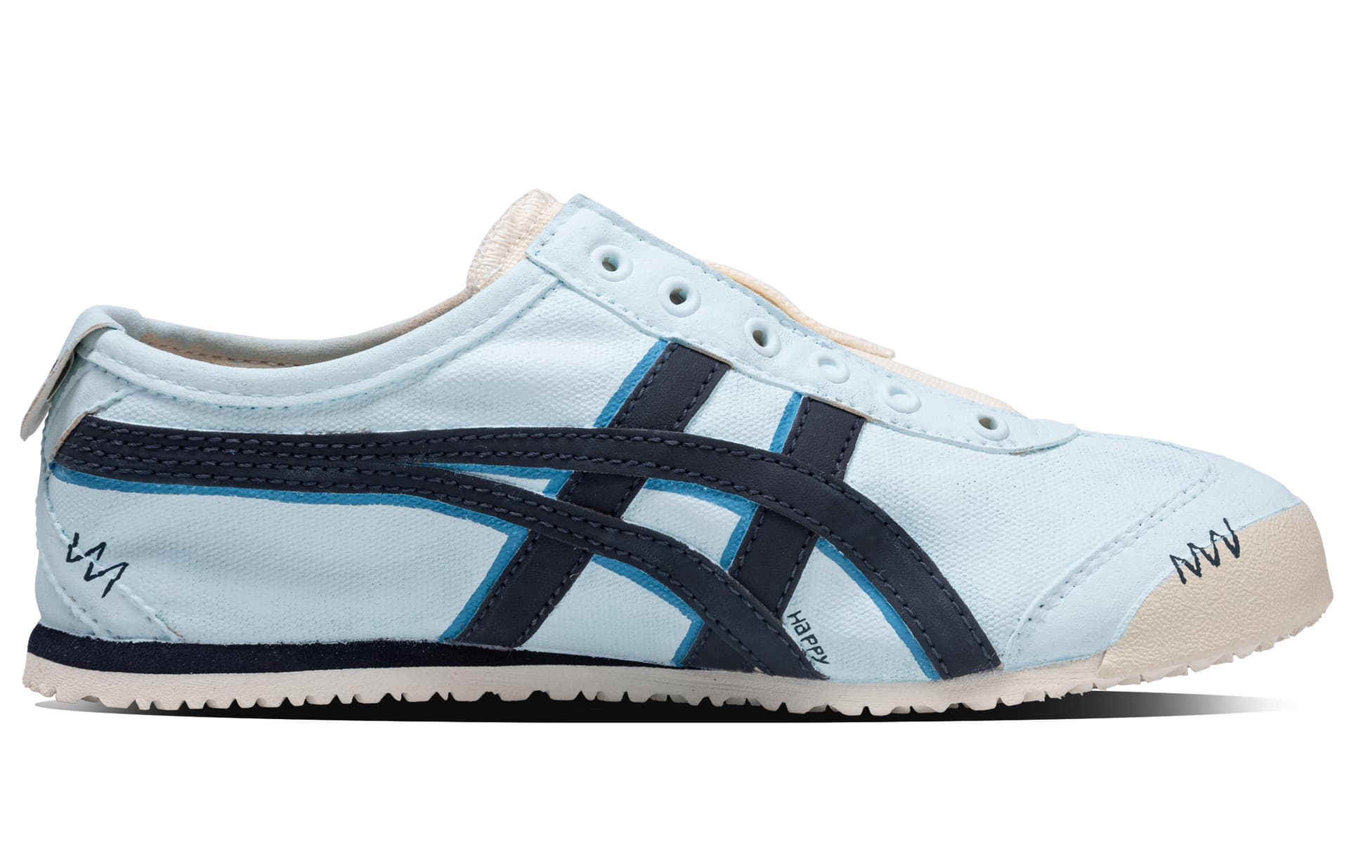Кроссовки Onitsuka Tiger Mexico 66 Blue White - изображение 2