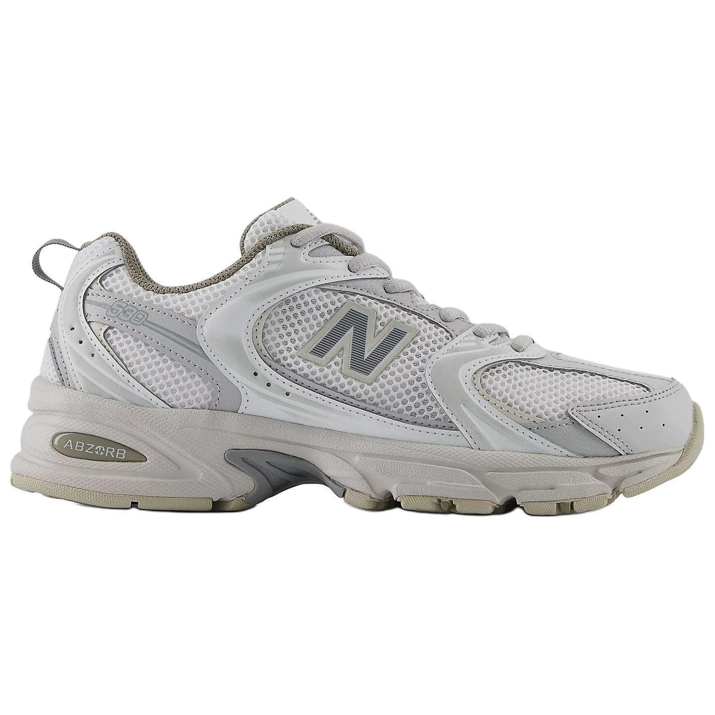 Кроссовки New Balance NB 530 Устойчивая к истиранию Низкая Повседневная Обувь Унисекс Серый Серебряный - изображение 3