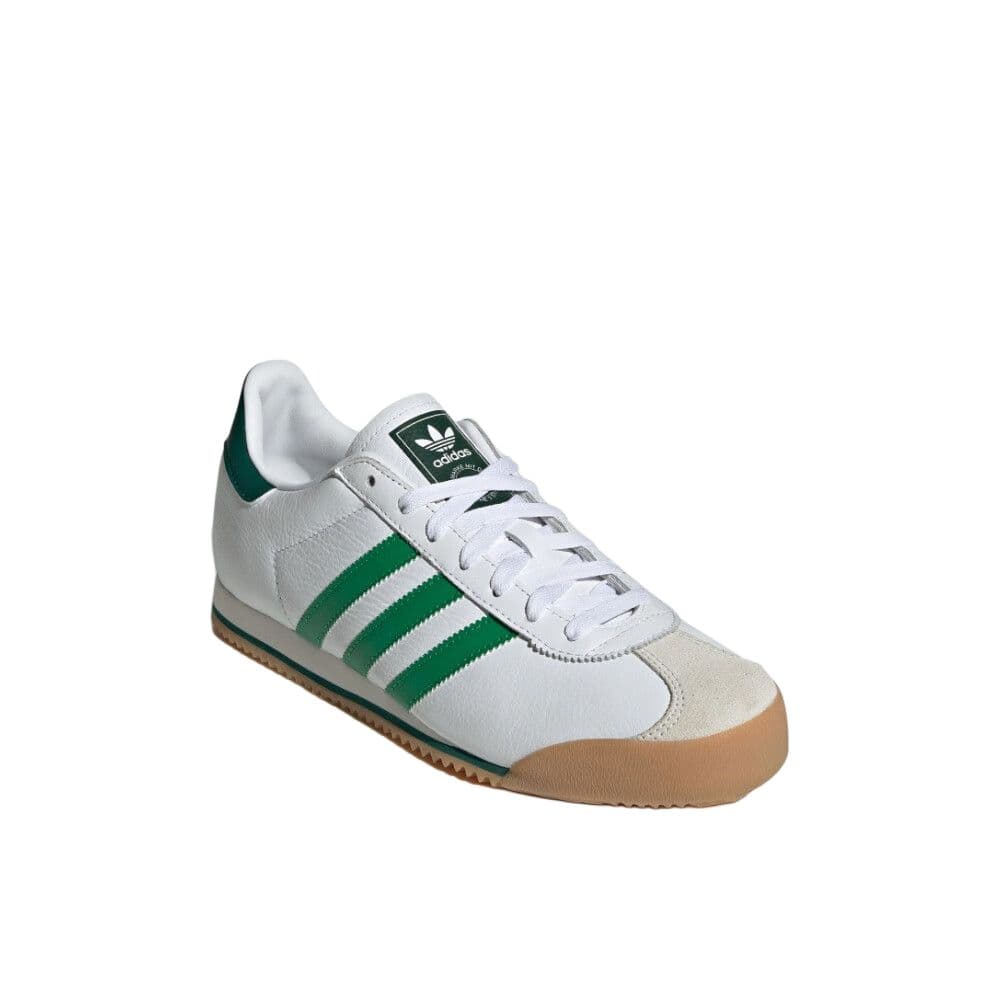 Кроссовки Adidas Originals Country OG Противоскользящая Устойчивая к истиранию Низкий Топ Повседневная Обувь Мужская Белая Зеленая - изображение 3