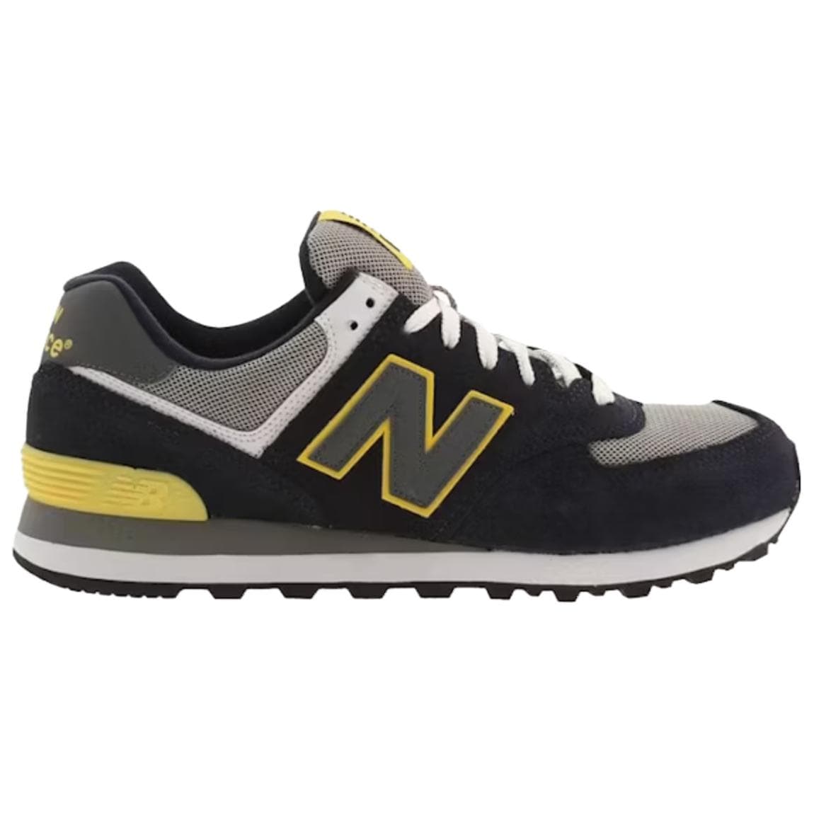 Кроссовки New Balance NB 574 Устойчивая к истиранию Низкая Повседневная Обувь Унисекс Черная - изображение 2