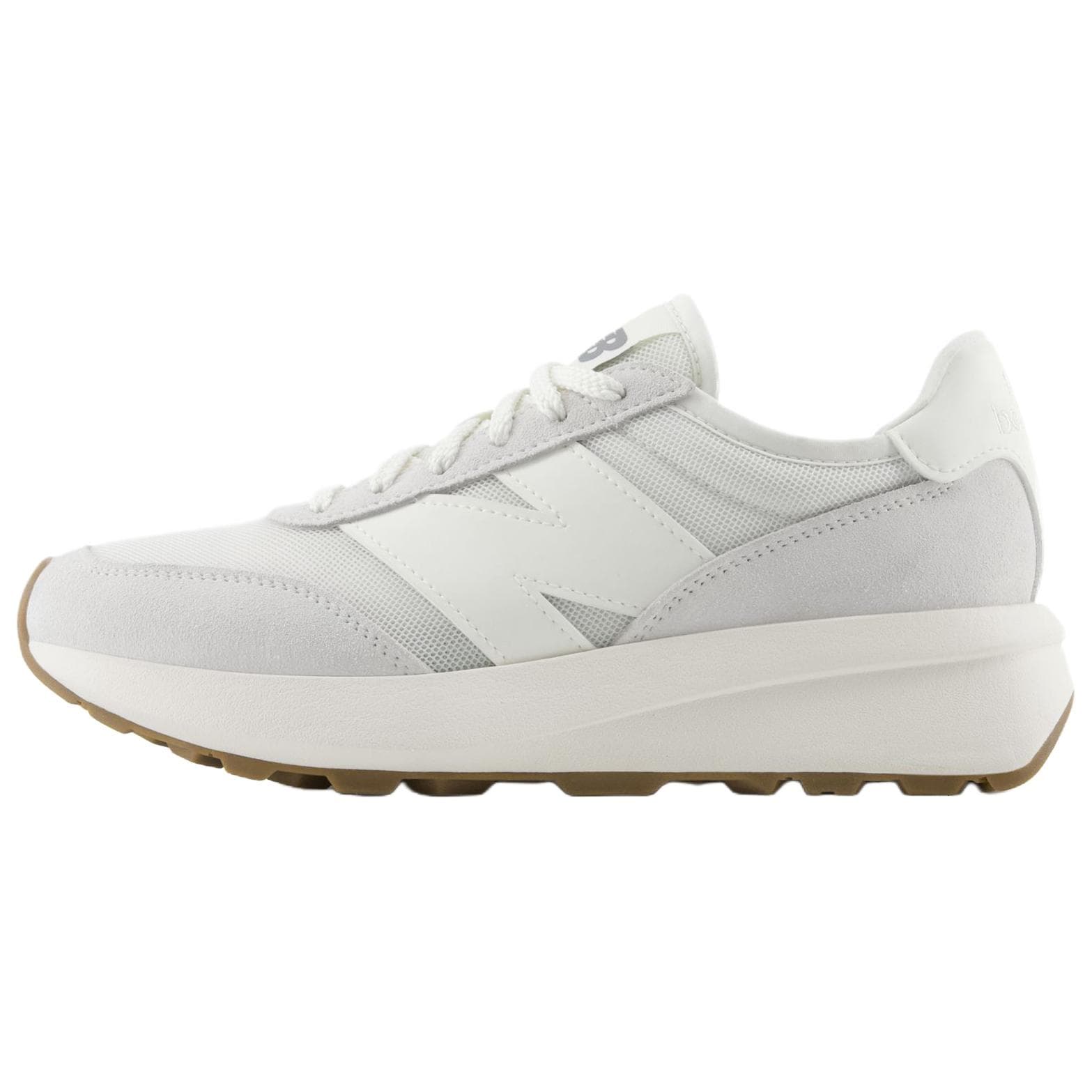 Кроссовки New Balance 370 Устойчивая к истиранию Низкая Повседневная Обувь Унисекс Серый - изображение 1