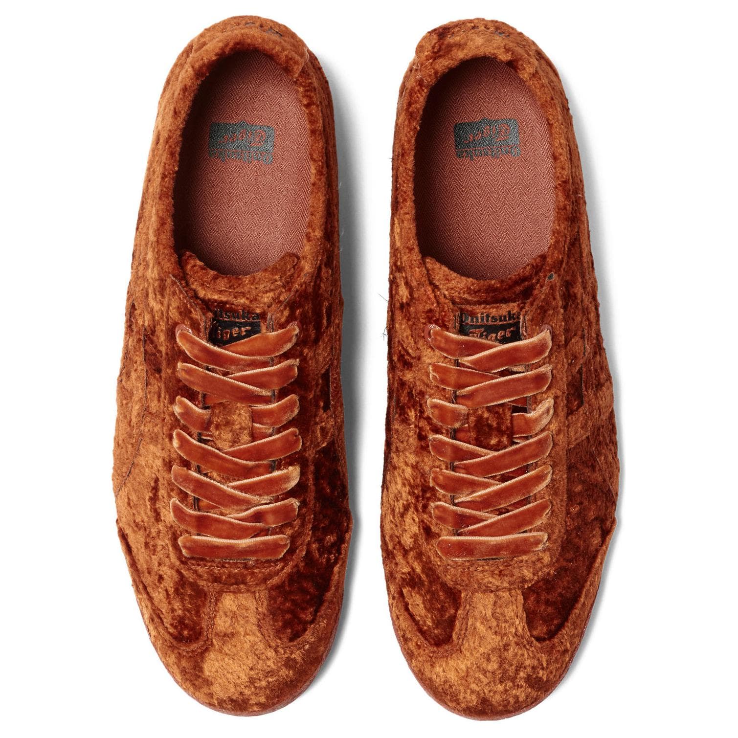 Кроссовки Onitsuka Tiger Low Топ Повседневная обувь Унисекс Коричневый - изображение 4