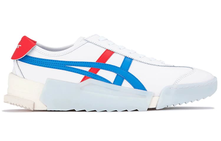 Кроссовки Onitsuka Tiger D-Trainer MX White Blue Red - изображение 2