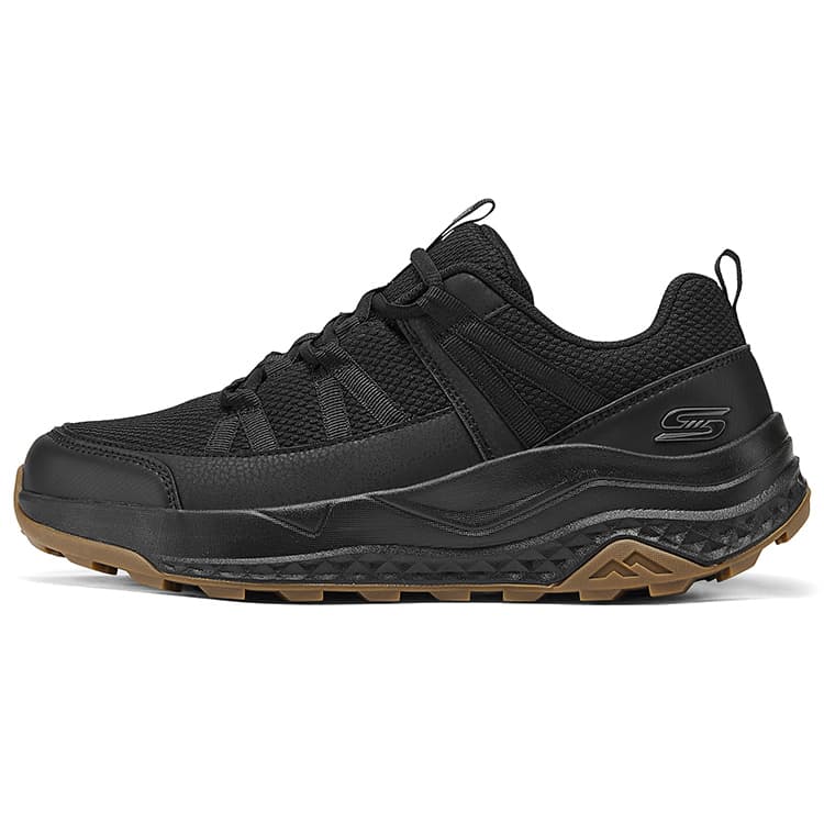 Кроссовки Skechers Устойчивая к истиранию Низкая Повседневная Обувь Мужская Черная - изображение 1